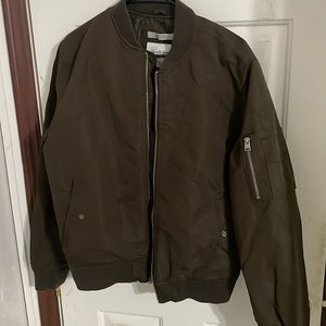 Goodfellow Green Bomber Jacket